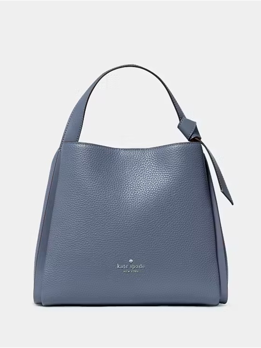 ♠️Kate Spade New York Knott Convertible Carryall Tote Bag, Cinder Grey Blue NWT